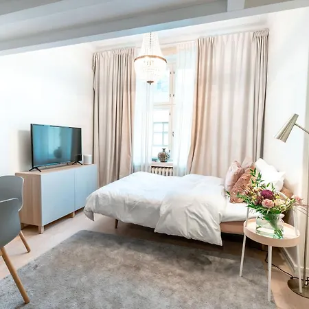 公寓 2ndhomes Stylish Loft-studio In Kamppi *